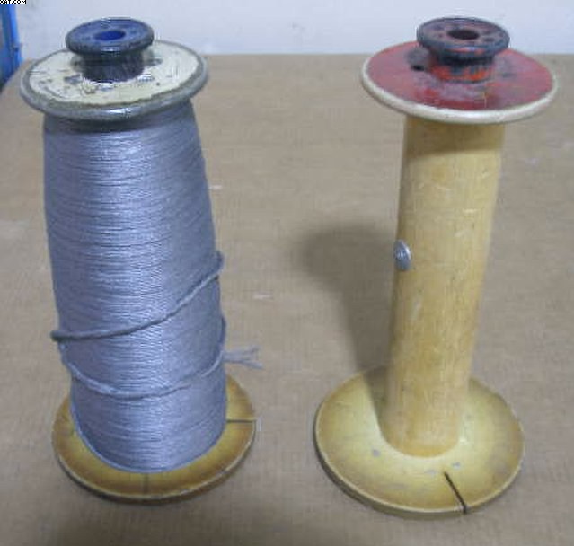 TWISTER BOBBINS, 14" traverse x 8" base x 6" top, 5/8" bore